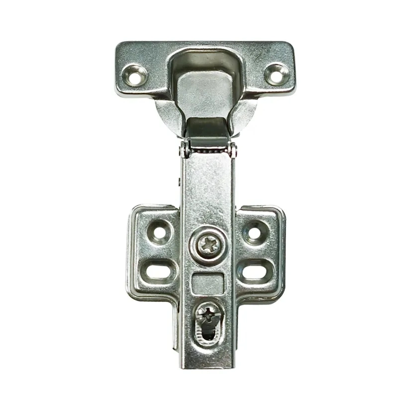 High-Strength Steel 1/2 Inch Overlay Soft Close Hinge Face Frame 3D Cabinet Door Hinges with Built-in Damper