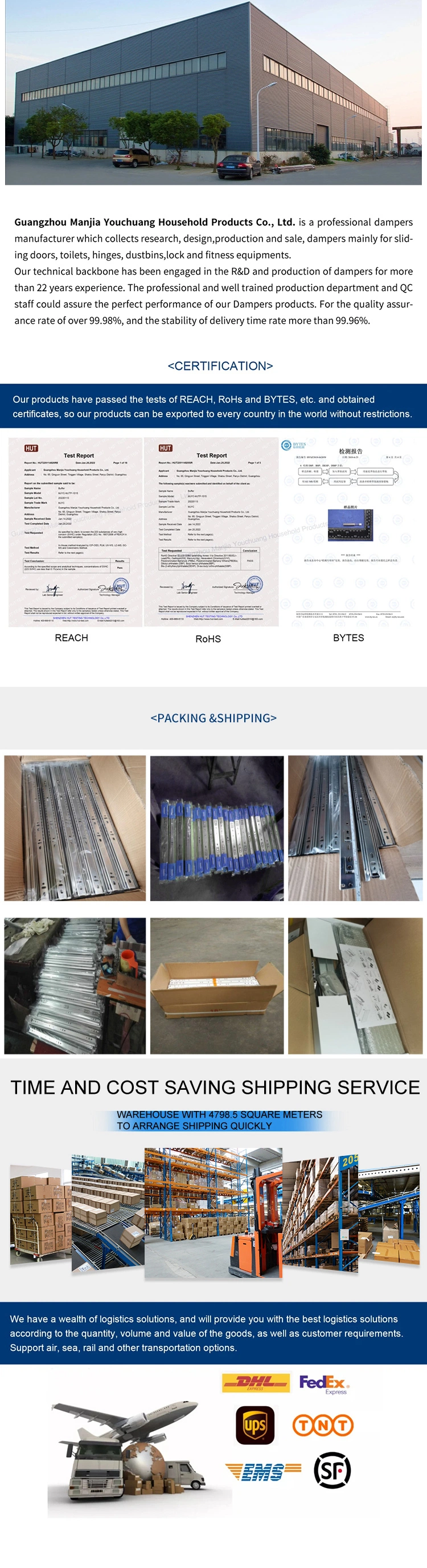 Fully Extended Heavy-Duty Drawer Slides Lock Telescopic Channel Slides for Aluminum Toolbox Waterproof Truck Canopy