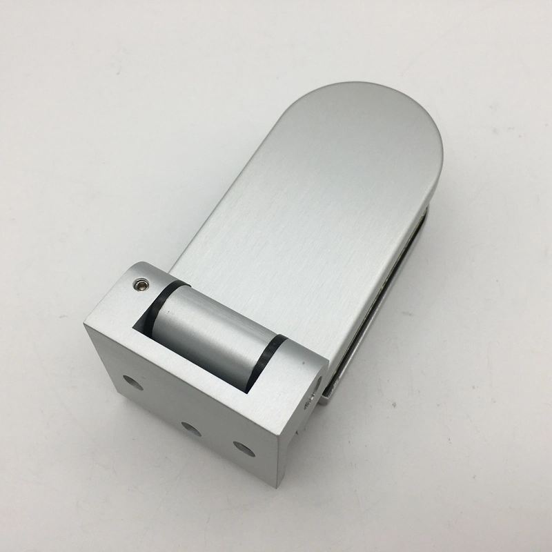 Commercial Silver 90 Degree Glass Aluminum Door Hinge for Office