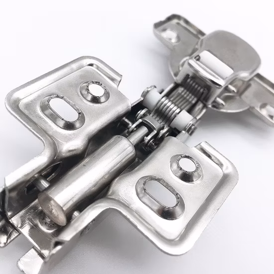 Charnière de porte dissimulée par armoire de cuisine à fermeture douce hydraulique, matériel de meubles